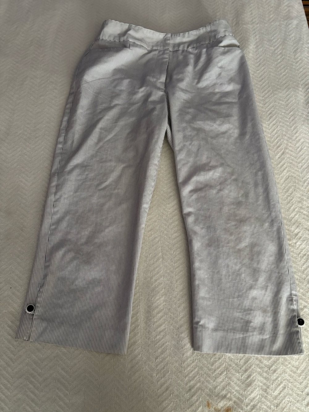 J’ENVIE black and white pants 3/4 length size 4